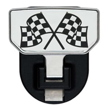 Carr CARR 183082 HD Universal Hitch Step Checkered Flag - Single 183082